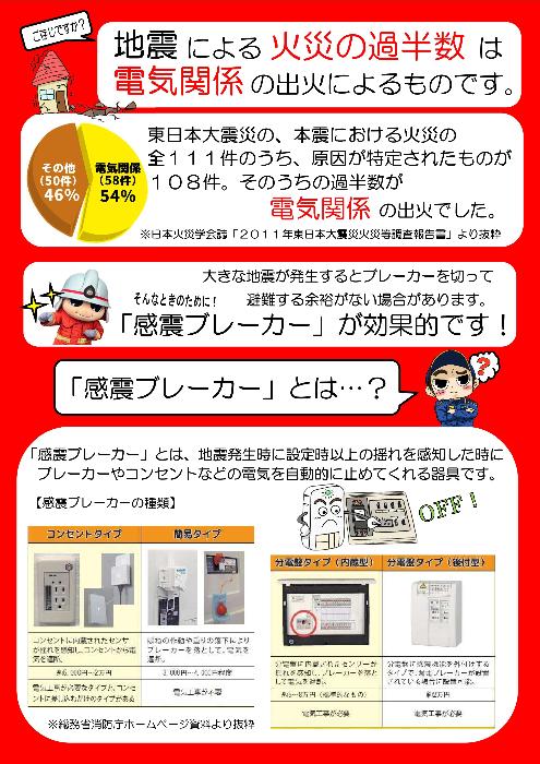 感震ブレーカー案内