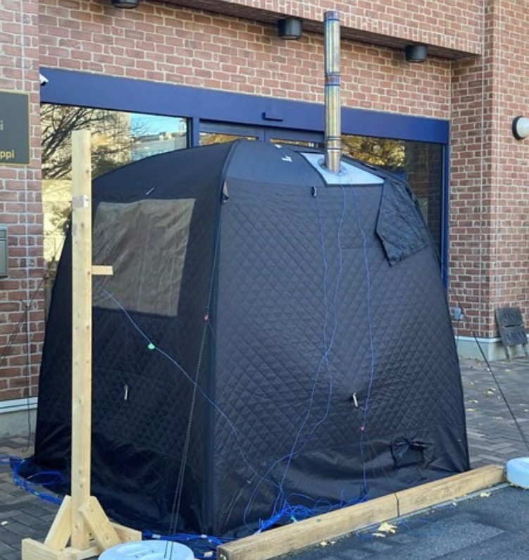 バレル型サウナ