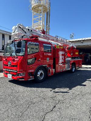 本署はしご車の写真