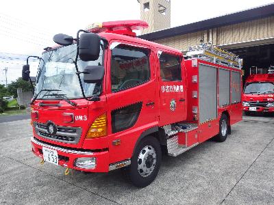 北支署消防3号車の写真