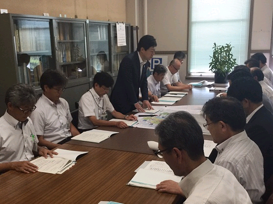 愛知県要望活動（都市建設部）の様子
