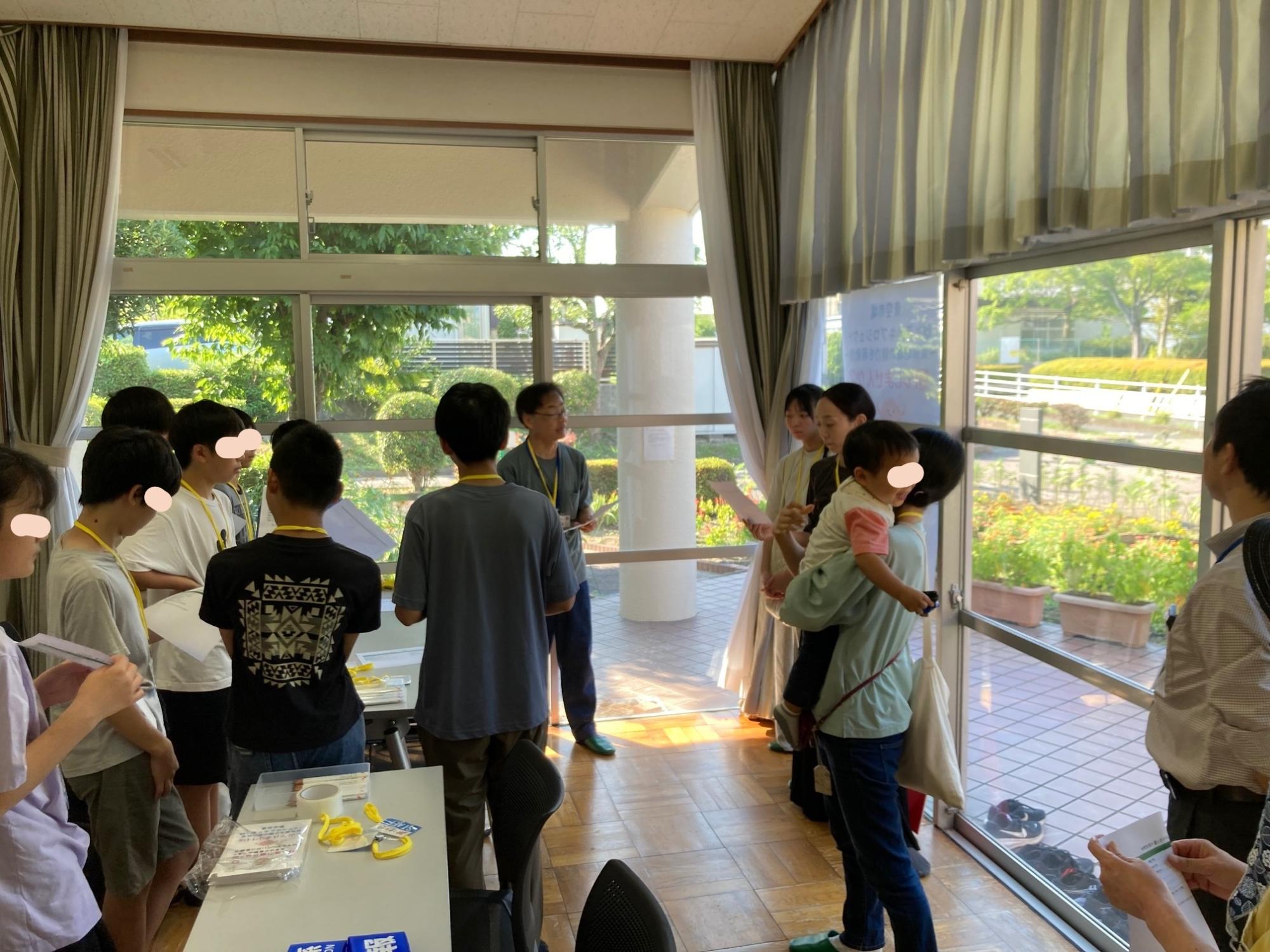 謎解きイベント開始前打合せ