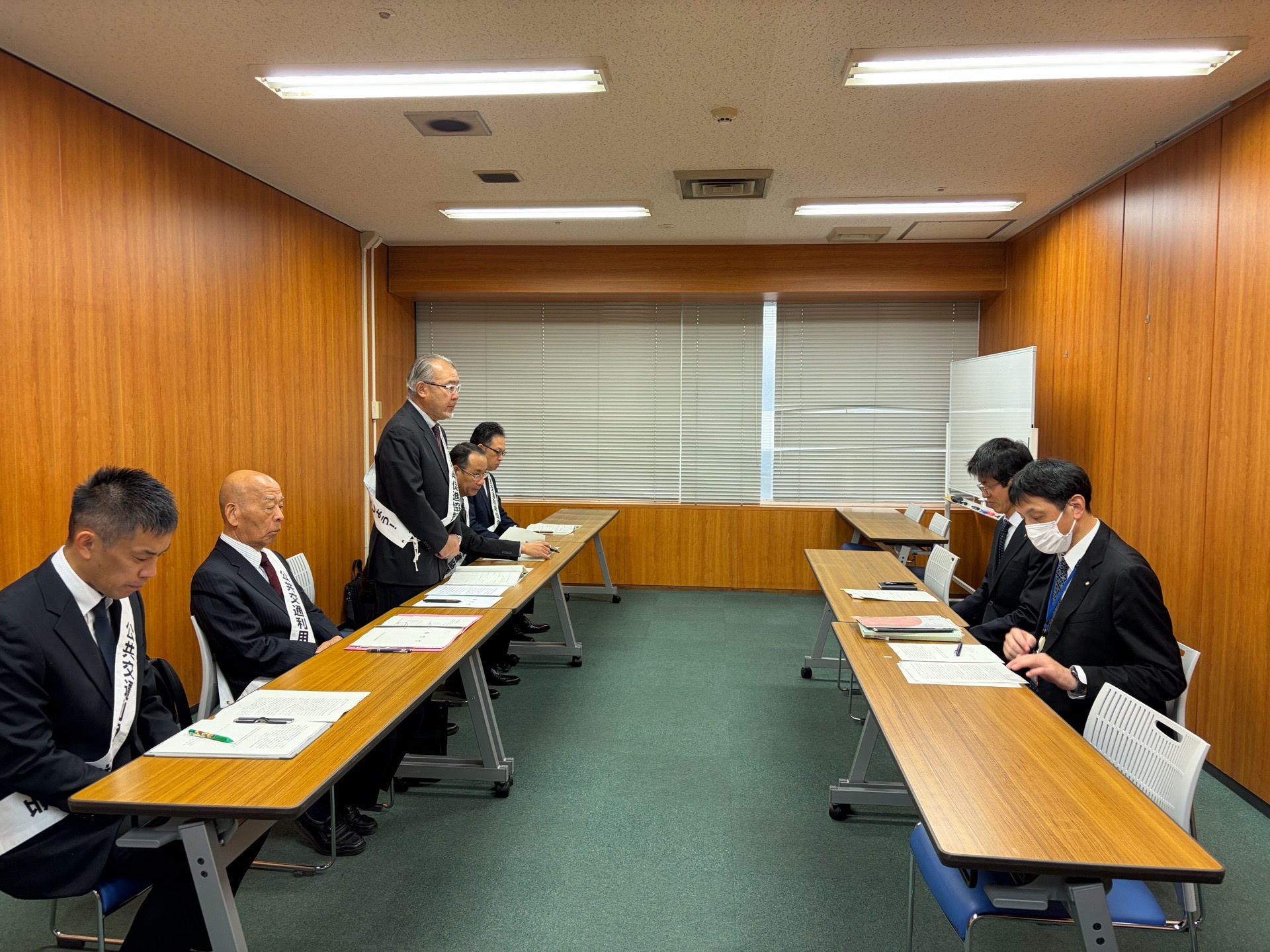 名古屋市への要望活動の様子