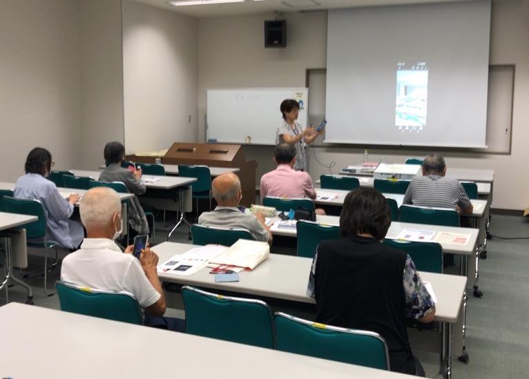 スマホ教室の様子