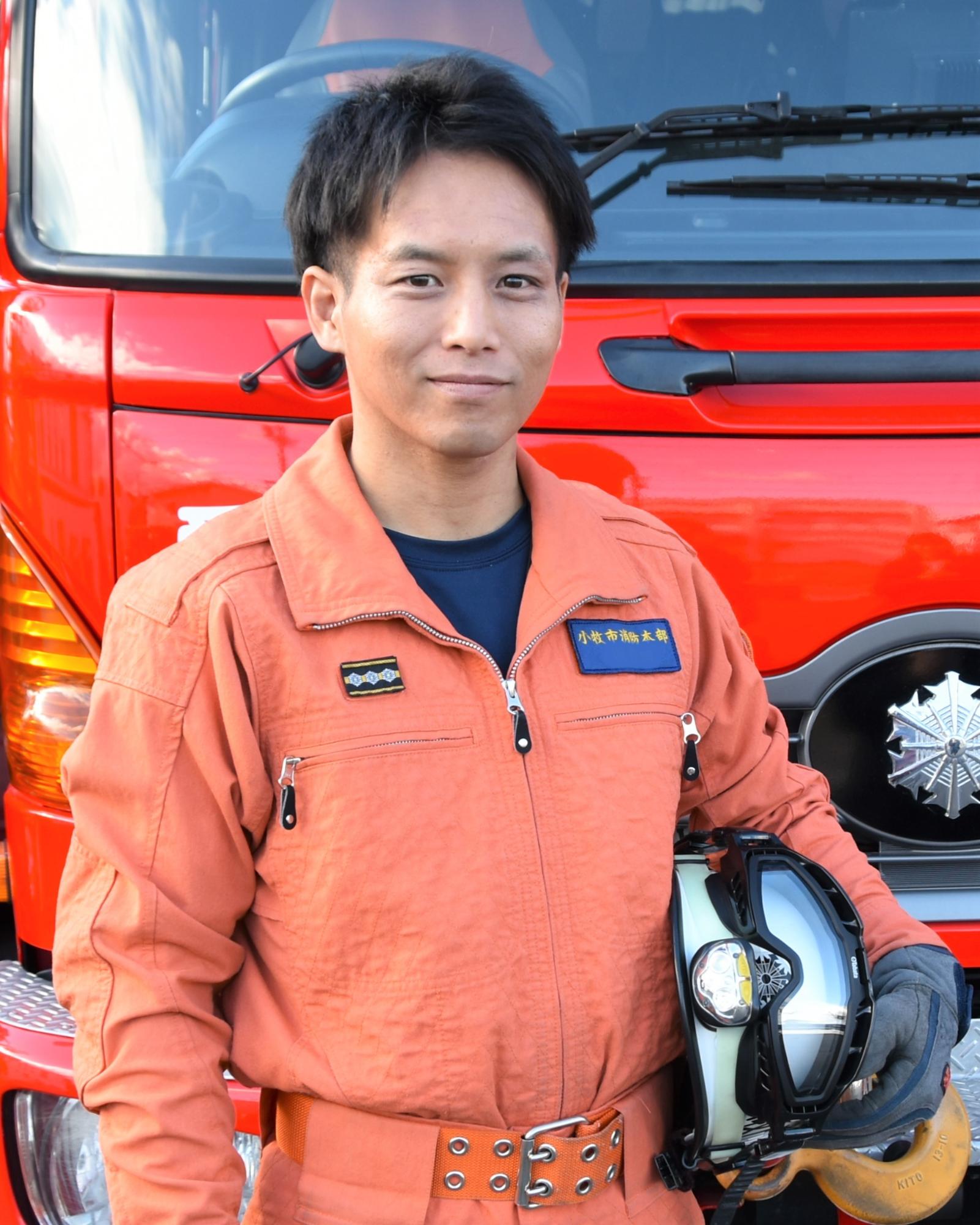 先輩職員インタビュー ～消防職(消防署)～／小牧市