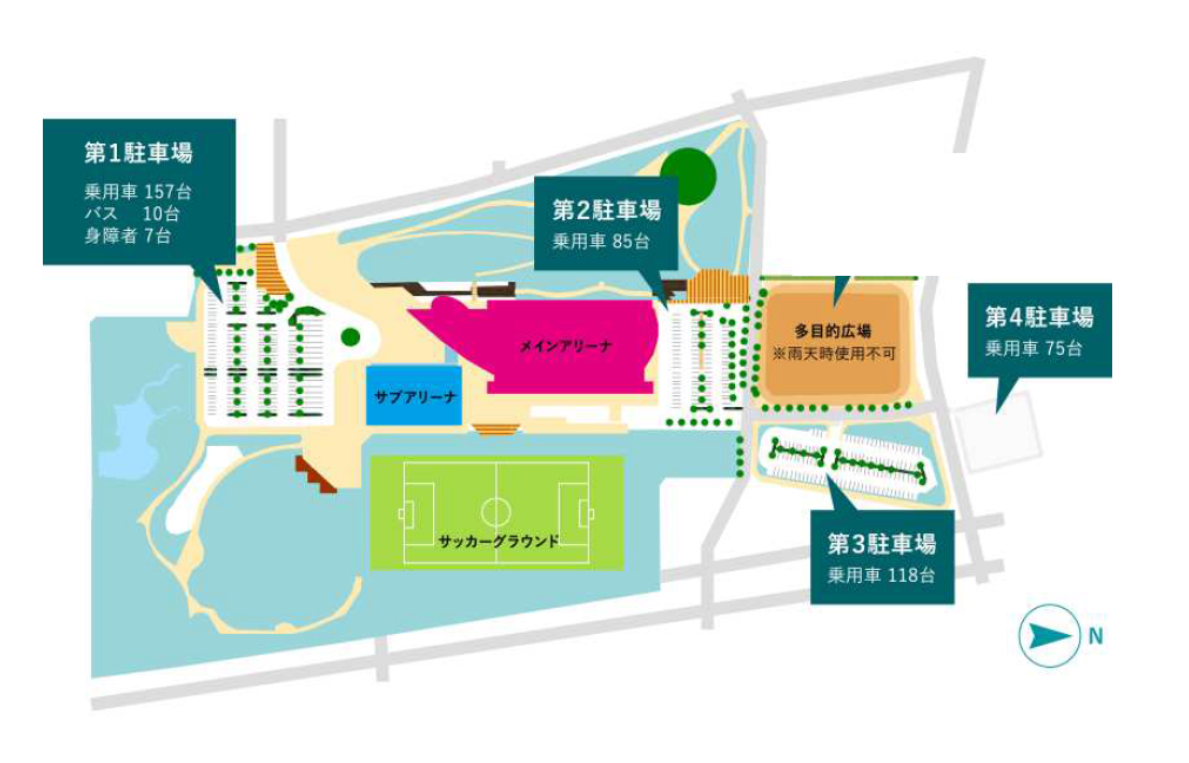 駐車場図