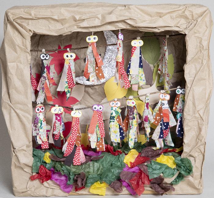 ゆらゆら みのむし